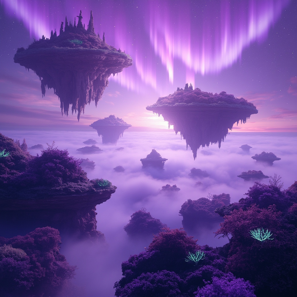 violet_dream — violet dreamlike scene